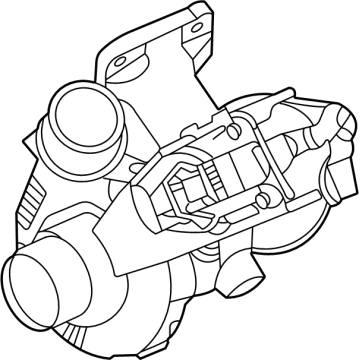 Ford Bronco Turbocharger - MB3Z-6K682-D