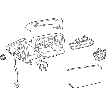Ford Expedition Car Mirror - FL1Z-17682-CAPTM
