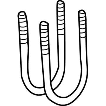 F2UZ-5705-SB Ford U-Bolt Illustration 1 of 1