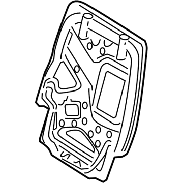 Ford 6L2Z-78613A39-GA Frame - Rear Seat Back Retaining