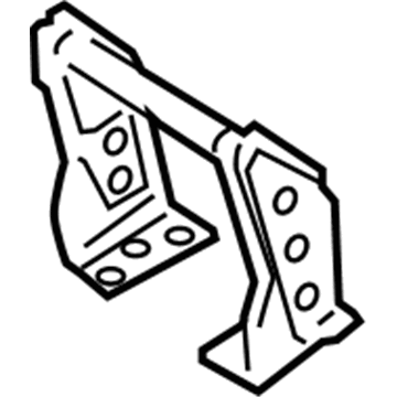 Ford 6L2Z-7861383-A Latch Assembly - Rear Seat Cushion