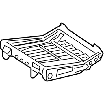 Ford 6L2Z-7863161-BA Frame And Spring - Rear Seat Cushion