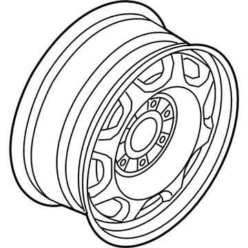 2014 Lincoln Mark LT Spare Wheel - DL3Z-1007-D