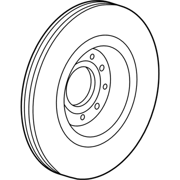 EU2Z-1V125-B Ford Rotor Assembly Illustration 1 of 1