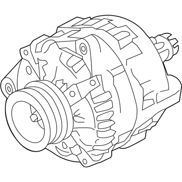 Ford Mustang Alternator - JR3Z-10346-C