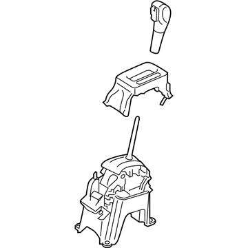 Ford EcoSport Automatic Transmission Shifter - GN1Z-7210-CF