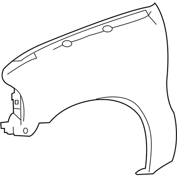 2006 Ford F-450 Super Duty Fender - 5C3Z-16005-CA