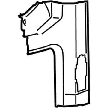Ford CK4Z-6131112-CB Trim Assembly - Quarter - Upper