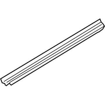 2000 Mercury Grand Marquis Weather Strip - F4AZ-5421456-A