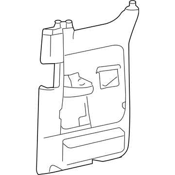 Ford 4L3Z-1827407-AAA Panel Assembly - Door Trim