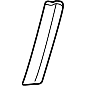 YC3Z-7820910-AA Ford Door Outside Moulding Illustration 1 of 1