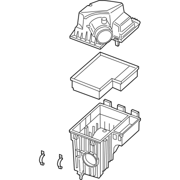 Ford Transit Air Filter Box - LK4Z-9600-B