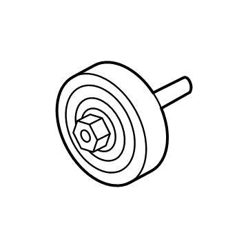 2024 Ford Mustang Timing Belt Idler Pulley - PZ1Z-8678-A