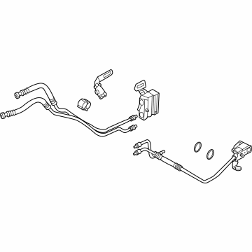Ford Mustang Automatic Transmission Oil Cooler Line - PR3Z-7R081-E