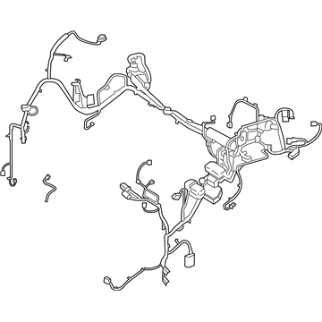 Ford F2GZ-12A581-QA Wire Assembly