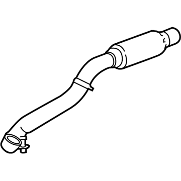 Ford Edge Exhaust Pipe - F2GZ-5G203-B
