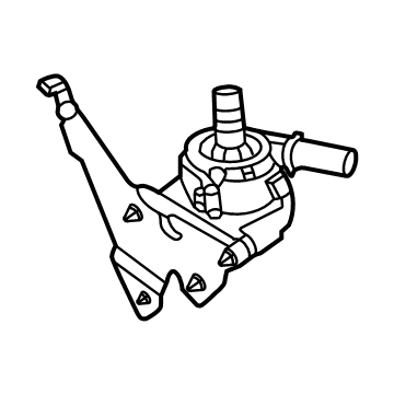 2022 Lincoln Aviator Water Pump - L1MZ-18D473-A