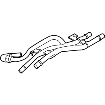 Lincoln Aviator Cooling Hose - L1MZ-18472-D