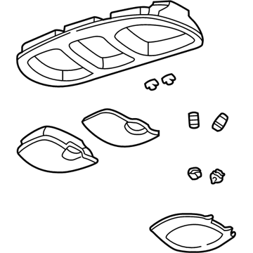Ford 2C7Z-78061A78-BAA Compartment Assy - Rear Stowage