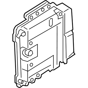 Ford Fiesta Engine Control Module - D2BZ-12A650-BC