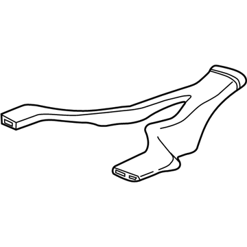 F8DZ-18C420-AA Ford Air Duct Illustration 1 of 1