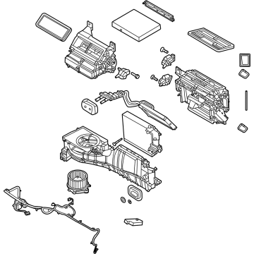 Ford Bronco Heater Core - MB3Z-19B555-ZA