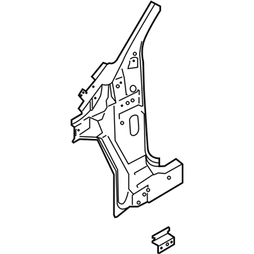 Ford LJ7Z-78025A00-A REINFORCEMENT - "A" PILLAR