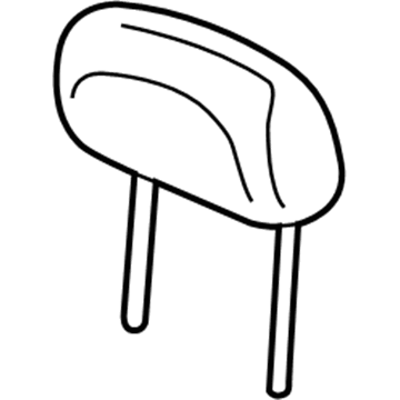 Ford 1L5Z35611A08CAD Headrest Assembly