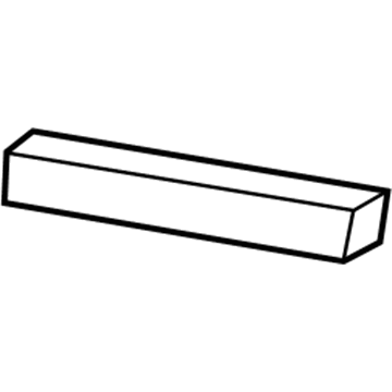 3C3Z-2825532-AAG Ford Door Outside Moulding Illustration 1 of 1