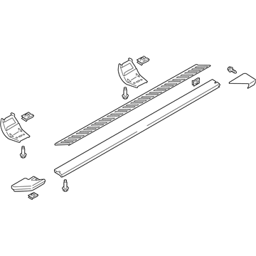 HC3Z-16450-EA Ford Step Assembly Illustration 1 of 1