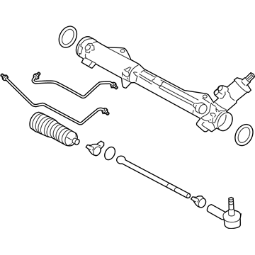 2006 Ford Mustang Rack And Pinion - 7R3Z-3504-C