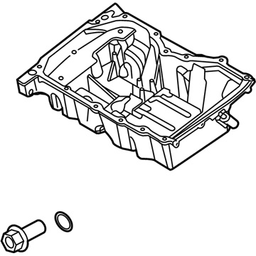 Ford Oil Pan - CJ5Z-6675-G