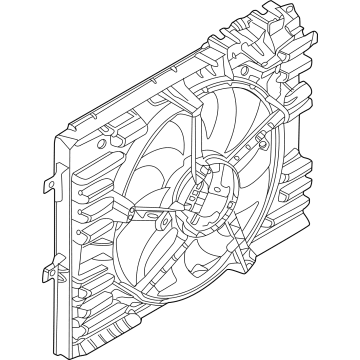 Ford Mustang Engine Cooling Fan - KR3Z-8C607-A