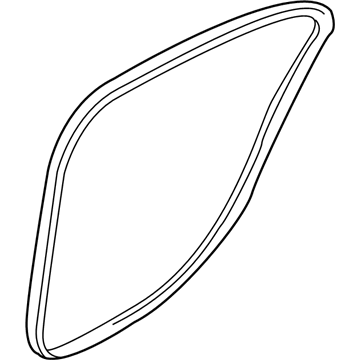 Lincoln Zephyr Door Seal - 6H6Z-54253A10-AA