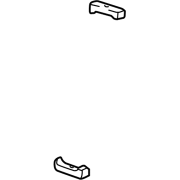 XL3Z-8124-AA Ford Radiator Support Insulator Illustration 1 of 1