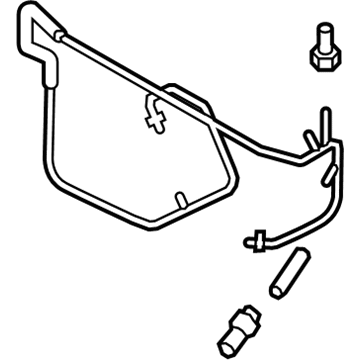 2009 Mercury Mountaineer A/C Hose - 9L2Z-19972-A