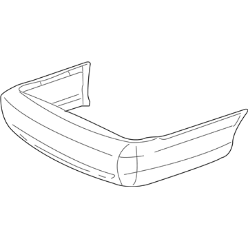 Mercury Grand Marquis Bumper - 3W3Z-17K835-AAA