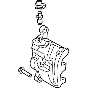 Ford Brake Caliper - LK4Z-2B121-B