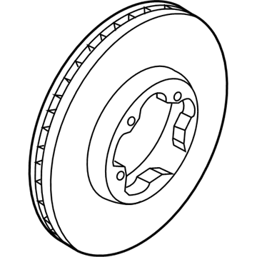 Ford Brake Disc - CK4Z-1125-J