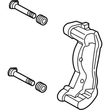 Ford Brake Caliper Bracket - LK4Z-2B292-E