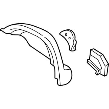 F87Z7827887AA Ford Panel Assembly Rear Quarter Illustration 1 of 1