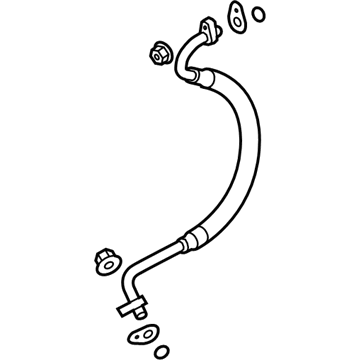Ford F-450 Super Duty A/C Hose - BC3Z-19867-A