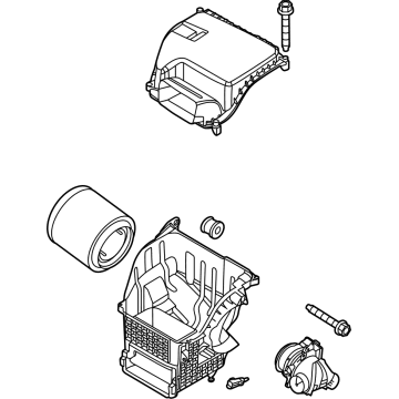 Ford Bronco Air Filter Box - MB3Z-9600-Q