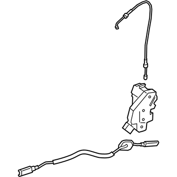 Ford EcoSport Door Latch Assembly - GN1Z-58219A64-M