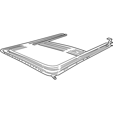 XL2Z-7851070-AA Ford Roof Rail Assembly Illustration 1 of 1