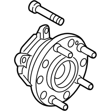 2022 Ford Mustang Wheel Hub - KR3Z-1104-B