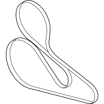 2022 Ford Mustang Serpentine Belt - KR3Z-8620-B