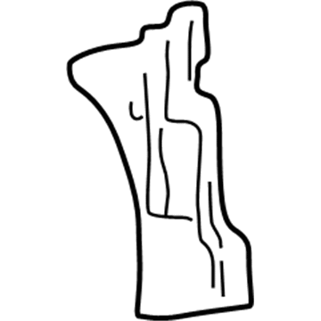 YF1Z-5402038-AA Ford Cowl Side Panel Assembly Illustration 1 of 1