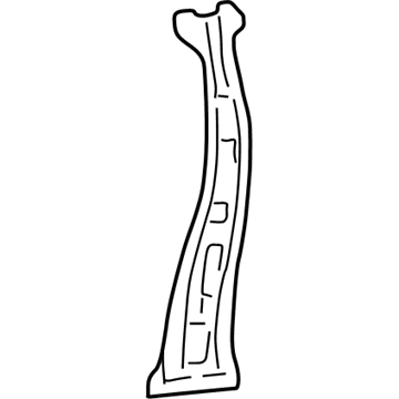 3F1Z-5424301-AA Ford B Pillar Panel Assembly Illustration 1 of 1