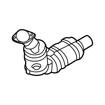 Ford Police Interceptor Utility Catalytic Converter - L1MZ-5E212-AC